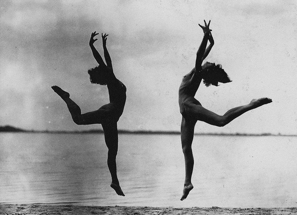 Get naked and dance!